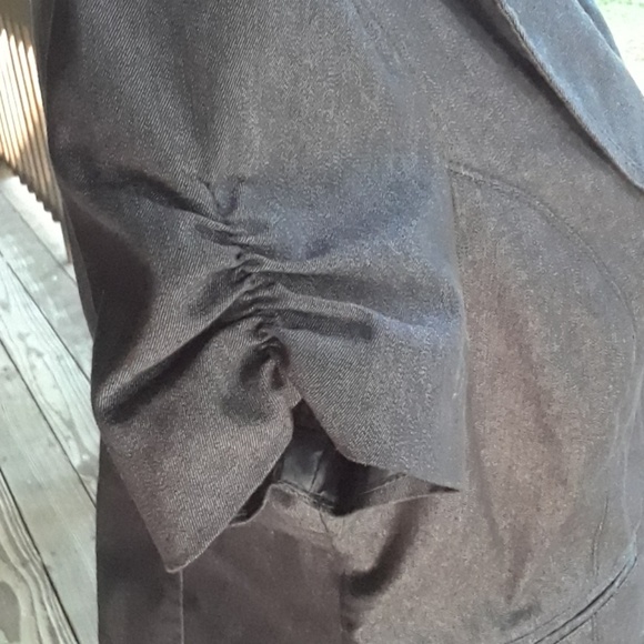 Dark denim blazer - Picture 3 of 7